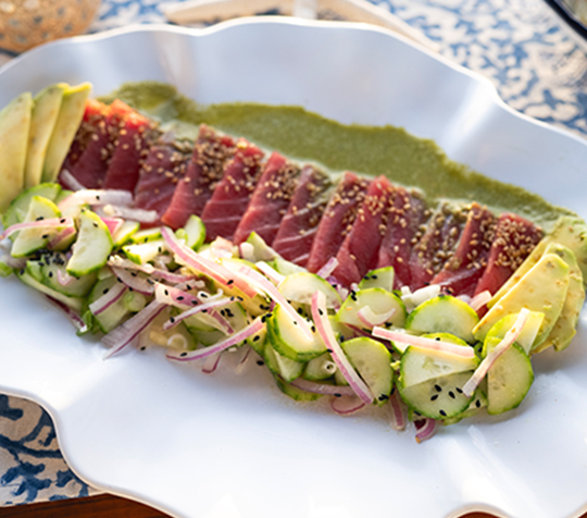 Yacht Serena gourmet chef special 10